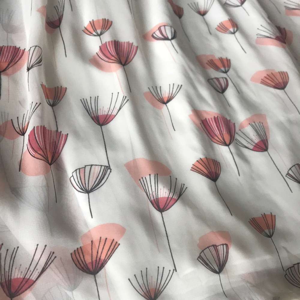 Whimsical print dress